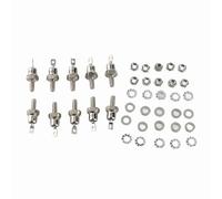 FILFEEL Diode de Redressement 25A 1200V, Anode Cathodique à Goujon à Courant élevé, Large Plage de Courant, avec Installation Simple, pour le Contrôle de la Machine-outil D'alimentation