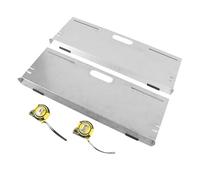 FILFEEL Duty Stainless Steel Alignement Auto Outil, 2 Pièces Plaque Toe