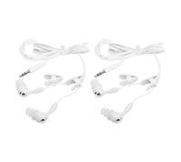 FILFEEL Écouteurs Filaires IP68 Écouteurs Submersibles de 3,5 Mm pour la Natation, la Course, Le Surf, Le Ski, l'écoute de Musique sous-Marine avec Isolation Phonique et Ajustement sécurisé -