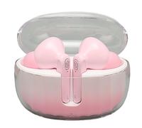 FILFEEL Écouteurs Traducteur de Langue 5.3-144 Langues en Ligne, Réduction Intelligente du Bruit, Dispositif de Traduction pour Les Voyages (Rose et Blanc)