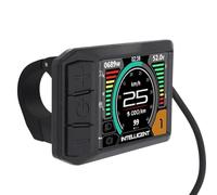 FILFEEL Écran Couleur du Moteur Central électrique - Écran LCD avec Prise en Charge en 6 Langues Compatible avec Les Vélos électriques M410 M500 M510 M600 M560 M800 M820