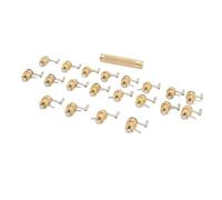 FILFEEL Ensemble de Remontoir de Montre Professionnel en Laiton avec 20 Manivelles pour 8200 2235 7750 8500 3135 2892 9015 et Autres Mouvements Mécaniques