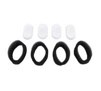 FILFEEL Ensemble de Remplacement pour Fontaine à Chat - Tissu à Charbon Actif + Couches d'éponge pour Fontaines pour Animaux de Compagnie Veken - Paquet de 8 Purifications à Mailles Fines Réduisant