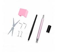 FILFEEL Ensemble de Stylos Magnétiques pour Ongles 3 en 1 avec de Grands Aimants Cylindriques, Ronds et Sphériques pour le Nail Art, le Bricolage et L'utilisation en Salon