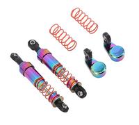 FILFEEL Ensemble de Voiture RC en Alliage d'aluminium de 95 Mm avec Décalage - Amortisseur d' Haute Performance pour échelles /10 et /8, Truggies et Rock Crawlers - Finition Galvanisée Vibrante