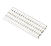 FILFEEL Entretoise Ronde en Alliage d'aluminium, 10 Pièces, Attaches M4x0,7mm pour Support Structurel et Connexion (Longueur 48mm)