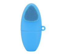 FILFEEL Extracteur de Points Noirs en Silicone, Grattoir pour Pores du Nez en Acier Inoxydable avec Brosse Faciale Spatule pour Soin de la Peau du Visage