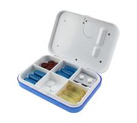 FILFEEL Faux Cils 3D Cils Bouclés Épais 10 Paires Volume Durable Faux pour Femmes Maquillage Glamour Look Léger Doux Extensions de (BLUE)