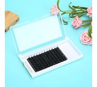 FILFEEL Faux Cils en Forme de V, Effet 3D, Double Densification Automatique pour une Application Rapide, en Fibres Synthétiques Douces, épaisseur de 0,05 Mm, Longueurs Disponibles de 8 à (Courbe en