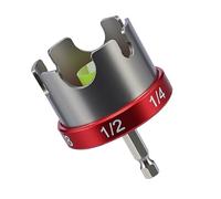 FILFEEL Fixation de Foret à écrou pour Tiges Filetées de 4 3/8/2 Pouces - Outil de Tournevis à Tige Hexagonale à Dégagement Rapide pour Systèmes de Support de Supports de Conduits, Pinces de Service