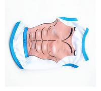 FILFEEL Gilet sans Manches de Couleur Vive pour Animaux de Compagnie, Haut Confortable et Respirant pour Chiens de Petite et Moyenne Taille comme Teddy Bichon de Poméranie (Pectoraux S, 20g/0.7oz)