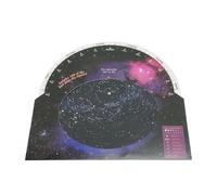 FILFEEL Guide de Carte des étoiles, Outil D'astronomie pour Les Constellations et Les Objets de l'espace Lointain, avec Conception Rotative pour Une Latitude Nord de 30 à 50 Degrés,