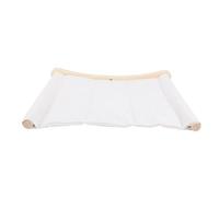 FILFEEL Hamac Mural pour Chat, Support Stable et Sûr, Mural Multicouche, Gain de Place, Escaliers d'escalade pour Chat en Bois de Bouleau avec Surface à Gratter en Sisal et