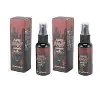 FILFEEL Kit de Faux Maquillage Lavable 4 Pièces, Ensemble de Spray Gel à Effet Spécial pour Halloween, Cosplay, Accessoires de Fête, Prothèses de Théâtre, Effets FX, Liquide de qualité Film, Rouge