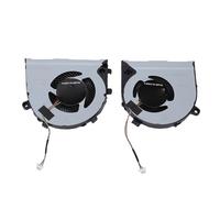 FILFEEL Kit de Remplacement de Ventilateur de Refroidissement CPU et GPU G3 15 3579 - Ensemble Double Ventilateur en Métal avec Connecteur PWM 4 Broches, Numéros de Pièce 0GWMFV et 0TJHF2, Comprend