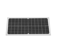 FILFEEL Kit de Ventilateur Solaire avec Panneau Solaire de 16 W et 2 Ventilateurs CC sans Balais - Ventilation à énergie Résistante aux Intempéries pour Serre, Poulailler, Grenier, Grange, Hangar,