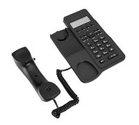 FILFEEL KX T7712CID Téléphone Fixe du Commerce Extérieur Anglais avec Interface à 2 Fils (Black)