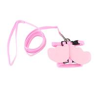 FILFEEL Laisse de Harnais en Nylon pour Animaux de Compagnie pour Canards, Poulets et Oies - Marche Confortable à l'extérieur (M)