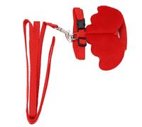 FILFEEL Laisse de Harnais en Nylon pour Animaux de Compagnie pour Canards, Poulets et Oies - Marche Confortable à l'extérieur (S)