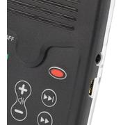 FILFEEL Lecteur de Bibles à énergie Solaire - Lecteur d'écritures Portable avec Mémoire Cryptée de 8 Go, Batterie Rechargeable de 500 MAh et Charge Solaire, Navigation dans Les Chapitres, état LED
