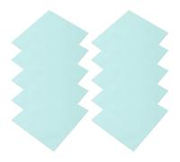 FILFEEL Lentille de Casque de Soudage 10 Pièces, Lentille de Remplacement de Plaque de Protection Transparente 138x122mm, avec Coin Rond, pour Souder la Feuille de Protection