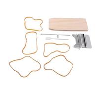 FILFEEL Machine à Repriser à Crochet pour un Tissage et une Réparation Faciles, des Chaussettes et des Vêtements - Outil de Bricolage Compact et Polyvalent