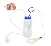 FILFEEL Machine à Traire de Chèvre Portable avec Pompe à Vide, Traite Manuelle à Double Tête pour un Usage Domestique, Idéale Pour-3 Moutons (Simple face)