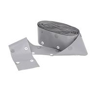 FILFEEL Manchon de Protection de Câble - PVC Ignifuge avec Tube de Fil de Bouton Pom, Protecteur de Cordon de 15 M pour Une Utilisation Polyvalente (15M)