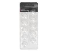 FILFEEL Manchons à Double Couche, Tympan fermé, Amplificateur de Son, Embouts en Dôme avec Silicone Antistatique pour Aide Auditive MiniFit Power (10mm)