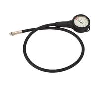 FILFEEL Manomètre de Plongée - Manomètre Mécanique Submersible Unique avec Cadre Blanc, Résistant à l'eau de Mer, classé IP68, Cadran 50 Mm Facile à Lire pour les Plongeurs Récréatifs et Techniques -