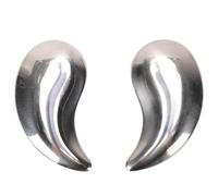 FILFEEL Masque pour les Yeux en Acier Inoxydable 304, Coussinets Rafraîchissants Incassables en Forme de Lune pour Compresse Chaude et Froide avec Finition Lisse pour un Toucher Doux