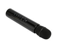 FILFEEL Microphone à Main avec Réduction du Bruit, Micro karaoké Stéréo pour Smartphone et PC, (Black)