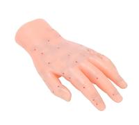 FILFEEL Modèle D'acupression de la Main Gauche Tableau de Points D'acupuncture de la Main Modèle D'enseignement de Réflexologie avec Lettrage Haute Définition pour L'affichage
