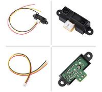 FILFEEL Module de Mesure de Distance de proximité Infrarouge, Plage de Détection de 10 à 80 Cm, Sortie Analogique avec Câble pour Voitures et Robots Intelligents