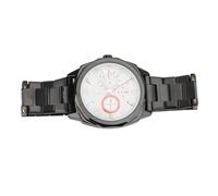 FILFEEL Montre à Quartz pour Homme en Acier Inoxydable, Chronographe Lumineux 30 M avec Calendrier Automatique pour Les Voyages d'affaires en Plein Air - Montre-Bracelet Analogique 42 Mm