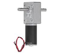 FILFEEL Moteur à Courant Continu avec Coque en Métal et Arbre de Sortie en Acier Inoxydable pour des Performances à Faible Friction - Moteur électrique à Réduction de Vitesse 12 V 40 Tr/min (DC24V