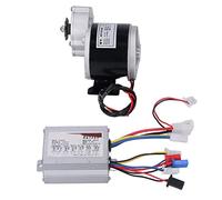 FILFEEL Moteur électrique brossé 36 V 350 W avec Kit de Contrôleur, Moteur Réversible, Chaîne à 38 Maillons, Guidon et Verrou, Compatible avec la Conversion de Vélo électrique