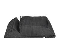 FILFEEL Nappes Jetables, Couverture de Table D'examen avec Papier de Pâte de Bois, pour Salon de beauté, Bricolage, 125 Pièces (BLACK)