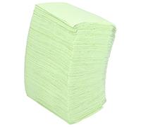 FILFEEL Nappes Jetables, Couverture de Table D'examen avec Papier de Pâte de Bois, pour Salon de beauté, Bricolage, 125 Pièces (GREEN)