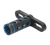 FILFEEL Outil de Douille d'écrou Hexagonal RC Haute Performance 17mm pour/8 Voitures de Course-Outil d'entretien en Alliage 'Aluminium (Blue)