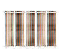 FILFEEL Paquet de 5 Câbles GPIO Femelle à Femelle, Fils d'extension de 20cm pour Projets Informatiques (mère à mère)