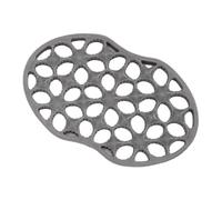 FILFEEL Peigne à Friser en Silicone, Peigne à Boucles Torsadées avec Cavités en Spirale et Silicone surélevé, Facile à Nettoyer, Portable et Non Absorbant, pour Créer des Boucles Afro et (gris foncé)