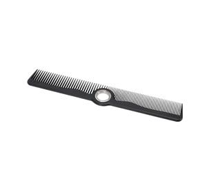 FILFEEL Peigne de Barbier Noir, Peigne de Coupe Rotatif avec Centre de Rotation Fidget, pour Hommes et Femmes