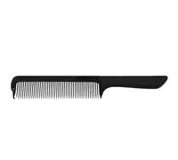 FILFEEL Peigne de Coupe de Cheveux, Dents Arrondies, Antistatique, Emmêlement, Peigne Coiffant pour Hommes et Femmes, avec Poignée Ergonomique pour une Finition Professionnelle (BLACK)