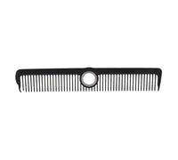 FILFEEL Peigne de Coupe Rotatif Outil de Coiffure Professionnel Peigne à Roulement Rotatif Flexible pour Coiffer les Types de Cheveux Hommes Femmes Plastique 8,27x1,38 Pouces (BLACK)