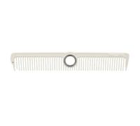 FILFEEL Peigne de Coupe Rotatif Outil de Coiffure Professionnel Peigne à Roulement Rotatif Flexible pour Coiffer les Types de Cheveux Hommes Femmes Plastique 8,27x1,38 Pouces (WHITE)