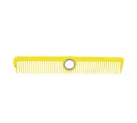 FILFEEL Peigne Rotatif, Peigne de Coupe de Cheveux Rotatif Professionnel avec Conception Antistatique Résistante à la Chaleur pour le Style des Femmes et des Hommes (YELLOW)
