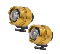 FILFEEL Phare de Chaussures Sabots IPX5, 2 Pièces, avec 3 Modes d'éclairage pour la visibilité Nocturne et (GOLD)