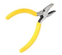 FILFEEL Pince à Bec Aiguille Multifonctionnelle pour la Fabrication de Bijoux, Coupe-fil élégant avec Poignée Ergonomique (pince à bec plat)