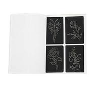 FILFEEL Pochoir, 169 Motifs, Modèle Temporaire pour Aérographe Semi-permanent, sans Odeur, avec Divers Motifs, pour Artistes Professionnels Débutants